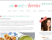 Tablet Screenshot of coconutandberries.com